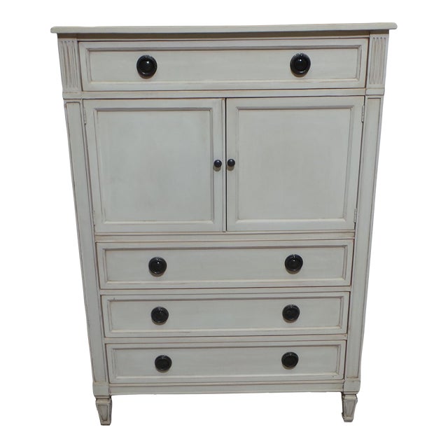Chest of Drawers Shoe Storage Gustavian Style For Sale