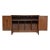 Renzo Rutili Renzo Rutili Style Fretwork 40 Inch Credenza Tv Stand Console Record Cabinet For Sale - Image 4 of 12