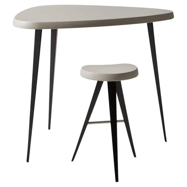 Mexique Stool and Table by Charlotte Perriand for Cassina, Set of 2 For Sale - Image 13 of 13