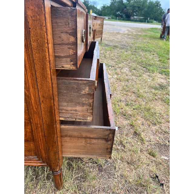French 18th Century Louis XVI Walnut Chest of Drawers For Sale - Image 10 of 12