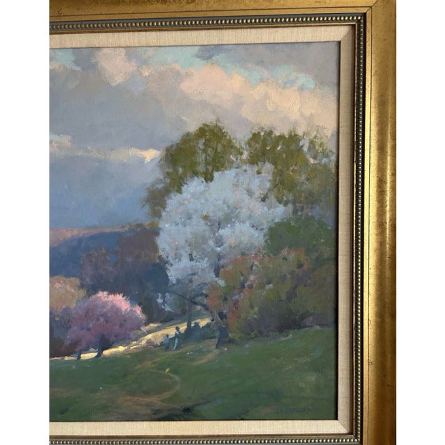 A lovely example of Osborne's tonal landscapes, this piece came from the estate of another local NJ artist, who took...
