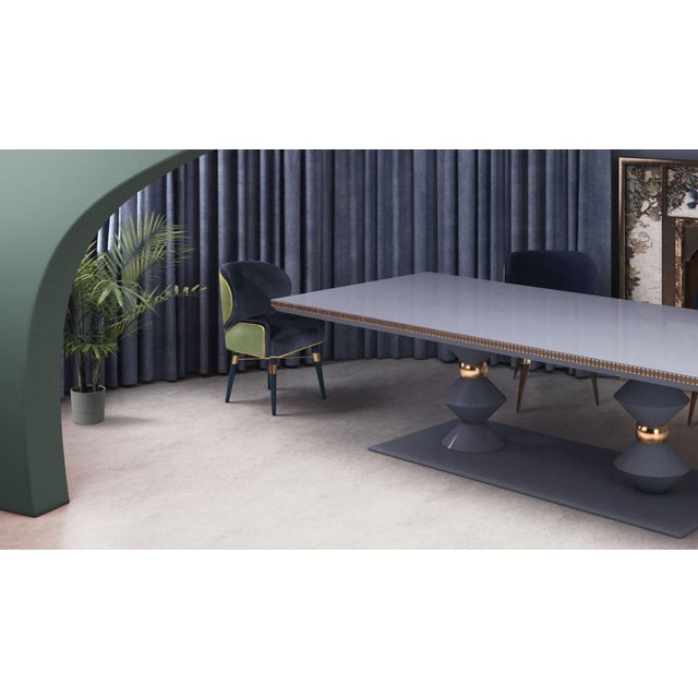 Cortez Dining Table by Malabar For Sale - Image 6 of 7