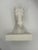 Stone Vintage White Natural Stone Horse Head Sculptural Bookend For Sale - Image 7 of 7