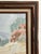 Mid 20th Century Vintage Mediterranean Hillside Landscape – Unattributed Oil Painting, Framed For Sale - Image 5 of 15