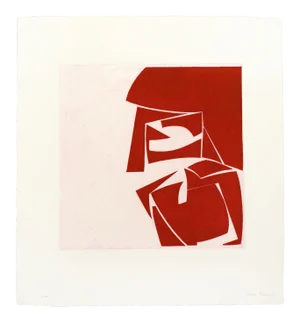 Joanne Freeman "Covers 3 Red" Print