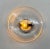 21st Century Polished Nickel and Clear Uno Flush Mount by Fabio LTD For Sale - Image 6 of 6