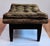 Wood 1960’s Mid-Century Modern Castro Convertibles Olive Tufted Ottoman For Sale - Image 7 of 9