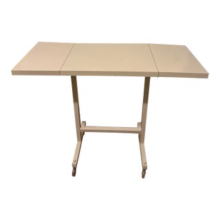 Mid 20th Century MCM Industrial Type Writer Table For Sale
