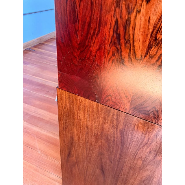 Rosewood Model 9 Display Case From Omann Jun Møbelfabrik, 1960s For Sale - Image 9 of 18
