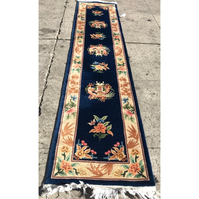 1940s Art Deco Chinese Runner-2′3″ × 10′3″ For Sale - Image 13 of 13