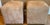 Contemporary Crate and Barrel Suede Ottomans, Set of 2 For Sale - Image 3 of 6