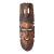 1980 Carved African Mask/Ghana/Tribal For Sale