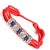 Contemporary Spiritual Soul Red Cord Striking Unisex Bracelet For Sale - Image 3 of 6