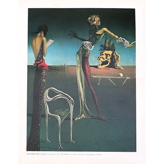 Salvador Dali Femme a La Tete De Rose XXe Siecle 1968 For Sale