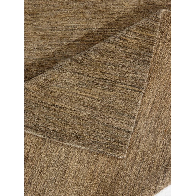 Vintage Hand-Knotted Gabbeh Rug 7'10" X 10'2" For Sale - Image 4 of 4