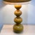 Large German Mustard Ceramic Lamp from Kaiser Leuchten, 1970s For Sale - Image 4 of 13