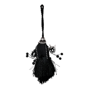 Midcentury French Teapot Tassel Ornament