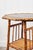 19th Century Aesthetic Movement Octagon Tiger Bamboo Two-Tier Side Table With Lacquered Top For Sale - Image 9 of 10
