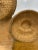 Early 20th Century Vintage Pair of Handwoven Vietnamese Bamboo & Straw Field Hats For Sale - Image 5 of 5