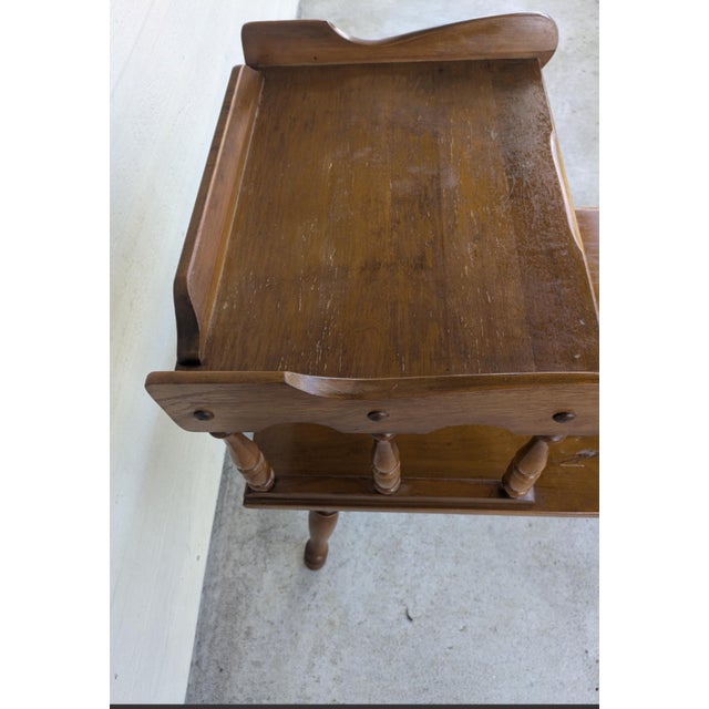 Vintage Mid-Century Tiered End Table/Side Table For Sale - Image 4 of 9