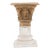 Lucite and Limestone Column or Pedestal For Sale