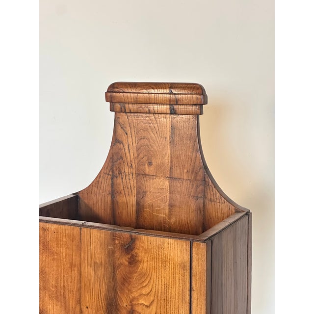 Rustic Oak Planters, 1960s, Set of 2 For Sale - Image 9 of 14