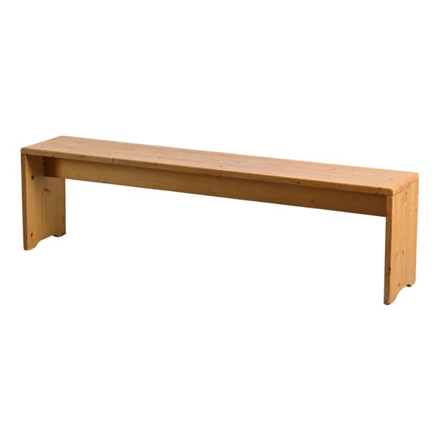 Pine Bench from Les Arcs, France, 1969 For Sale