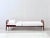 Swiss Form Teak Bed with Rattan Weave, Switzerland, 1950s For Sale - Image 17 of 17