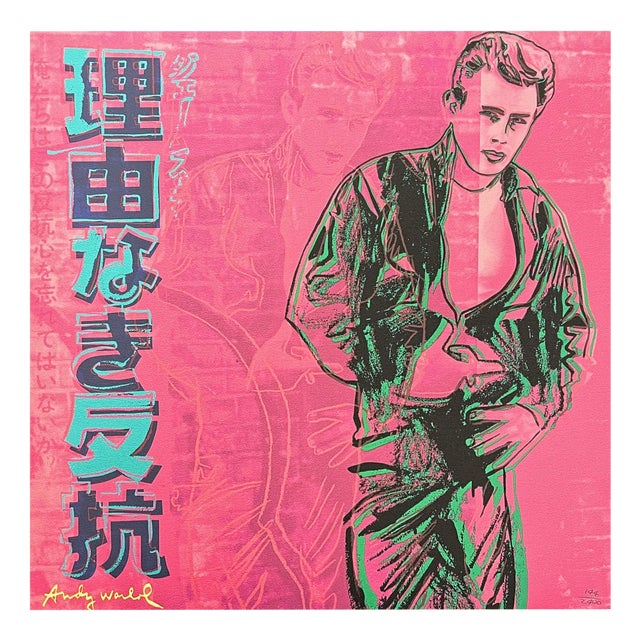 After Andy Warhol, James Dean Pink, 1980s, Print For Sale