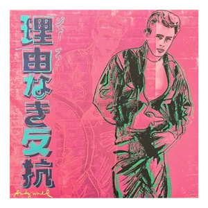 After Andy Warhol, James Dean Pink, 1980s, Print