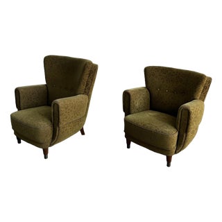 Vintage Lounge Chairs, 1930s, Set of 2 For Sale