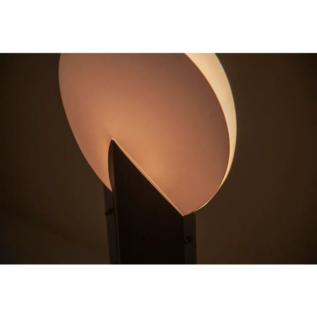 Reflex Lamp "Moon" designed in 1993/1994 by Samuel Parker for Slamp. Made of soft plastic with brass/metal details, in...