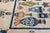 1920s Ivory Vase Medallion Antique Chinese Peking Knotted Wool Carpet Rug For Sale - Image 4 of 10