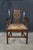 Antique Chippendale Style Interlaced Back Mahogany Armchair Dining Desk Chair For Sale - Image 6 of 18