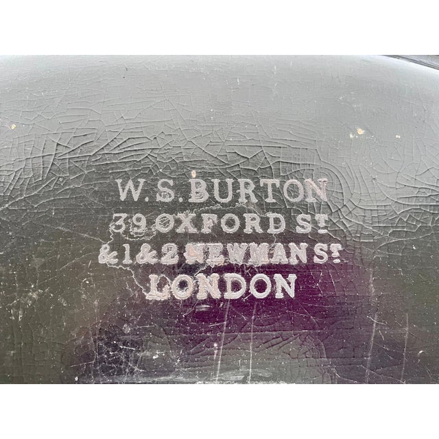 19th Century Ws Burton of London Papier Mache Tray For Sale - Image 14 of 14