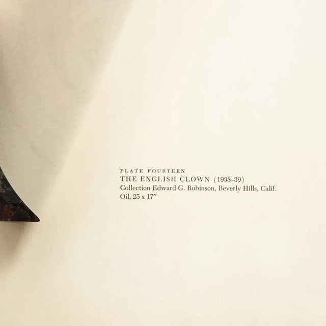 1950s 1950s After Georges Rouault "The English Clown", First Edition Period Lithograph For Sale - Image 5 of 8