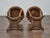 Pair of 19th Century English Regency Walnut Side Tables with Carved Details For Sale - Image 11 of 12