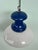 Industrial Space Age Italian Chandelier in Vintage Glass and Metal, 1970s For Sale - Image 10 of 18