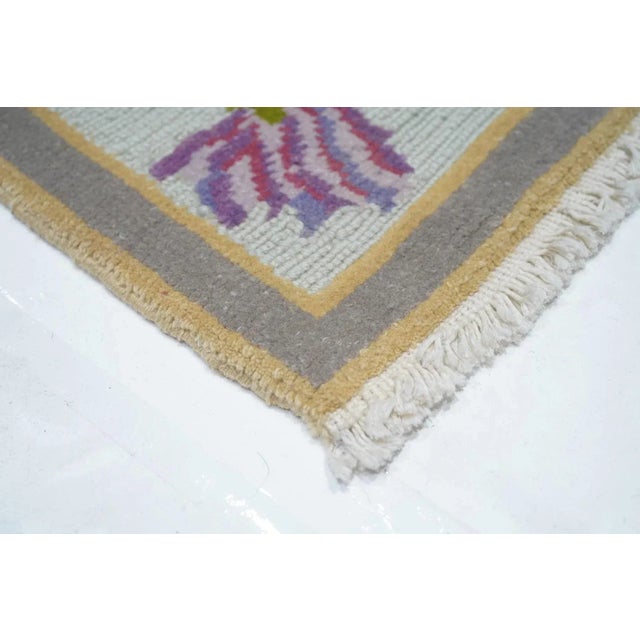 Traditional Sumak Rug 6' X 9' For Sale - Image 3 of 10