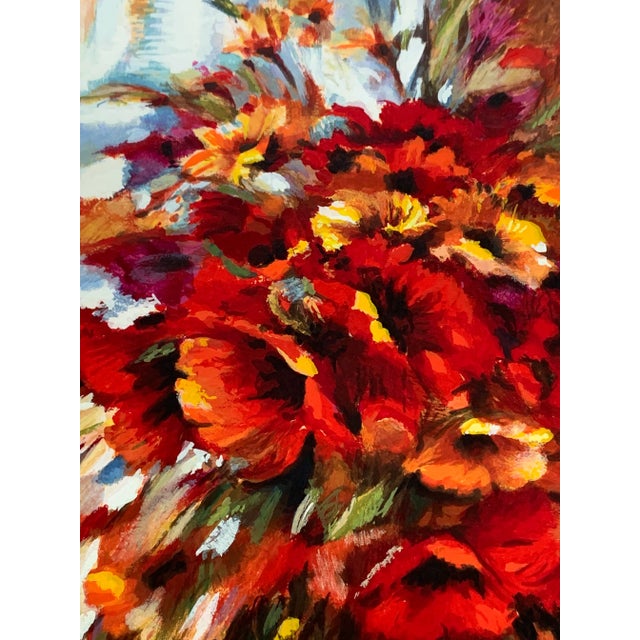 Paper Vintage Seriolithograph by Michael Milkin Signed and Numbered For Sale - Image 7 of 11