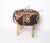 Anatolian Kilim Upholstered Accent Sitting Stool – Bohemian Home Decor Bench Ottoman Stool Bring a touch of Anatolian...