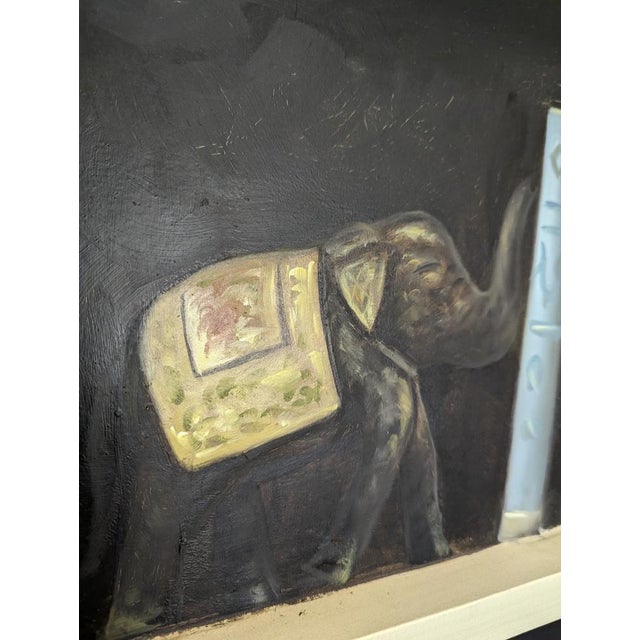Bookcase Screen in Wood For Sale - Image 6 of 7
