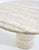 Beige Travertine Dining Table by Angelo Mangiarotti for Up & Up, 1970s For Sale - Image 8 of 10