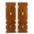 Wood 1980s Henredon King Size Headboard With 2 Armoires Bridge Rails 2 Mirrors For Sale - Image 7 of 16