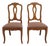 1950s Pair Ethan Allen Dining Room Side Chairs French Country For Sale
