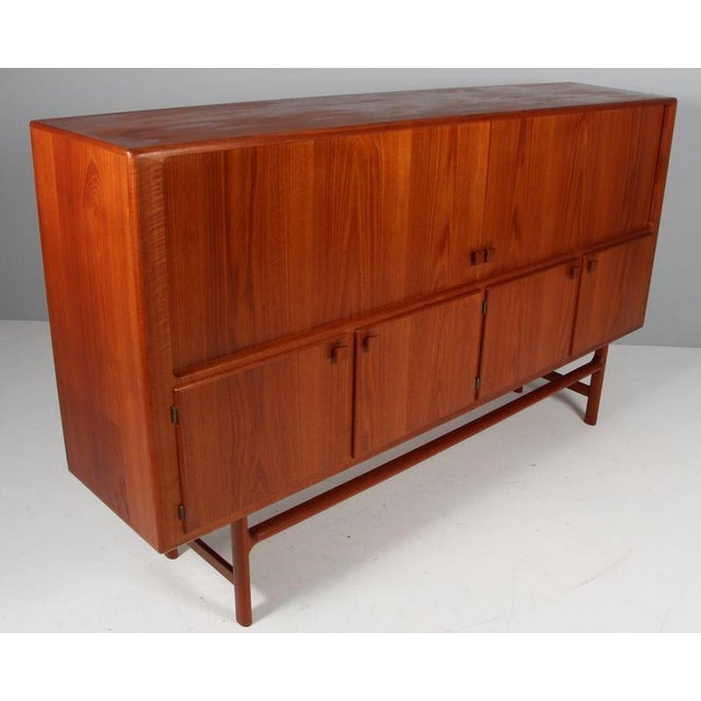 Wood Danish Sideboard in Teak, 1960s For Sale - Image 7 of 11