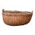 Vintage Shaker Style Rattan Basket For Sale