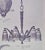 Hettier & Vincent French Art Deco Molded Glass & Nickeled Bronze Chandelier - 1930s For Sale - Image 15 of 15