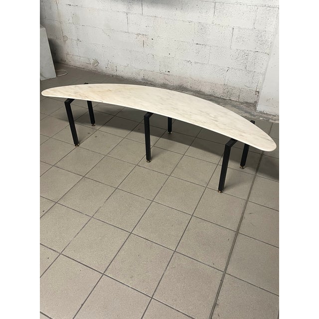 Black Vintage Coffee Table, 1950s For Sale - Image 8 of 18