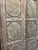 Antique Sunburst Carved Cabinet – Vintage White Distressed Armoire Wardrobe For Sale - Image 9 of 11